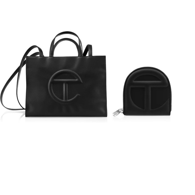 Medium Black Bag & Wallet Kit