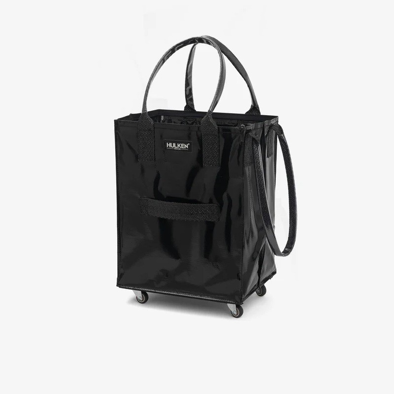 ROLLING TOTE BAG MEDIUM BLACK
