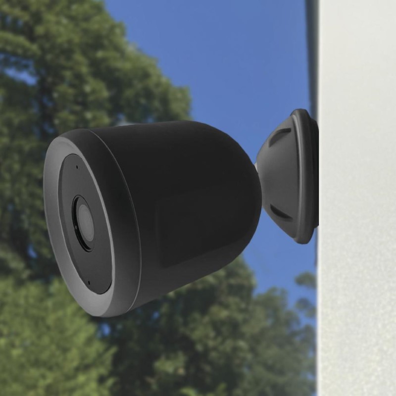 Smart 1080p Outdoor Camera - (Black)