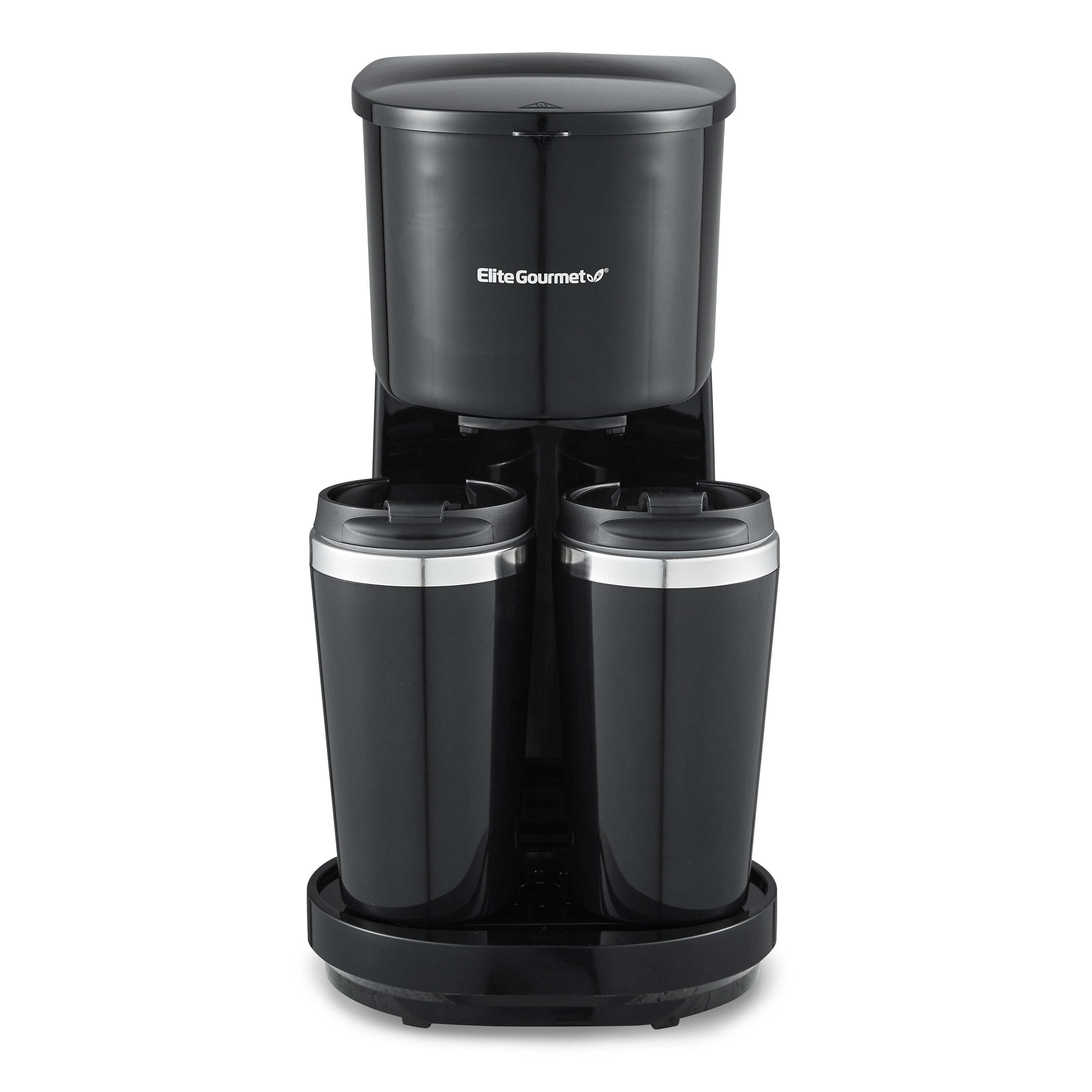 Dual Serve Coffeemaker w/ 2 Travel Mugs