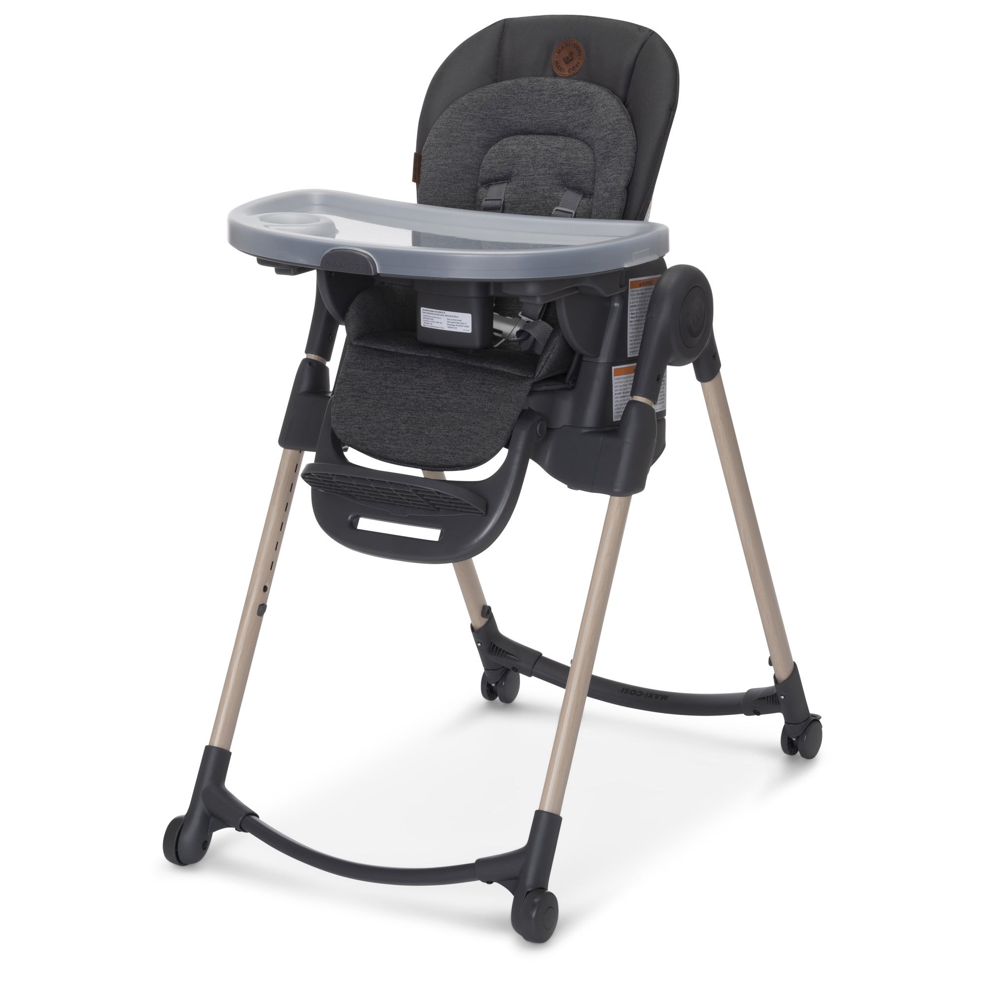 Minla 6-in-1 Adjustable High Chair - EcoCare Classic Graphite