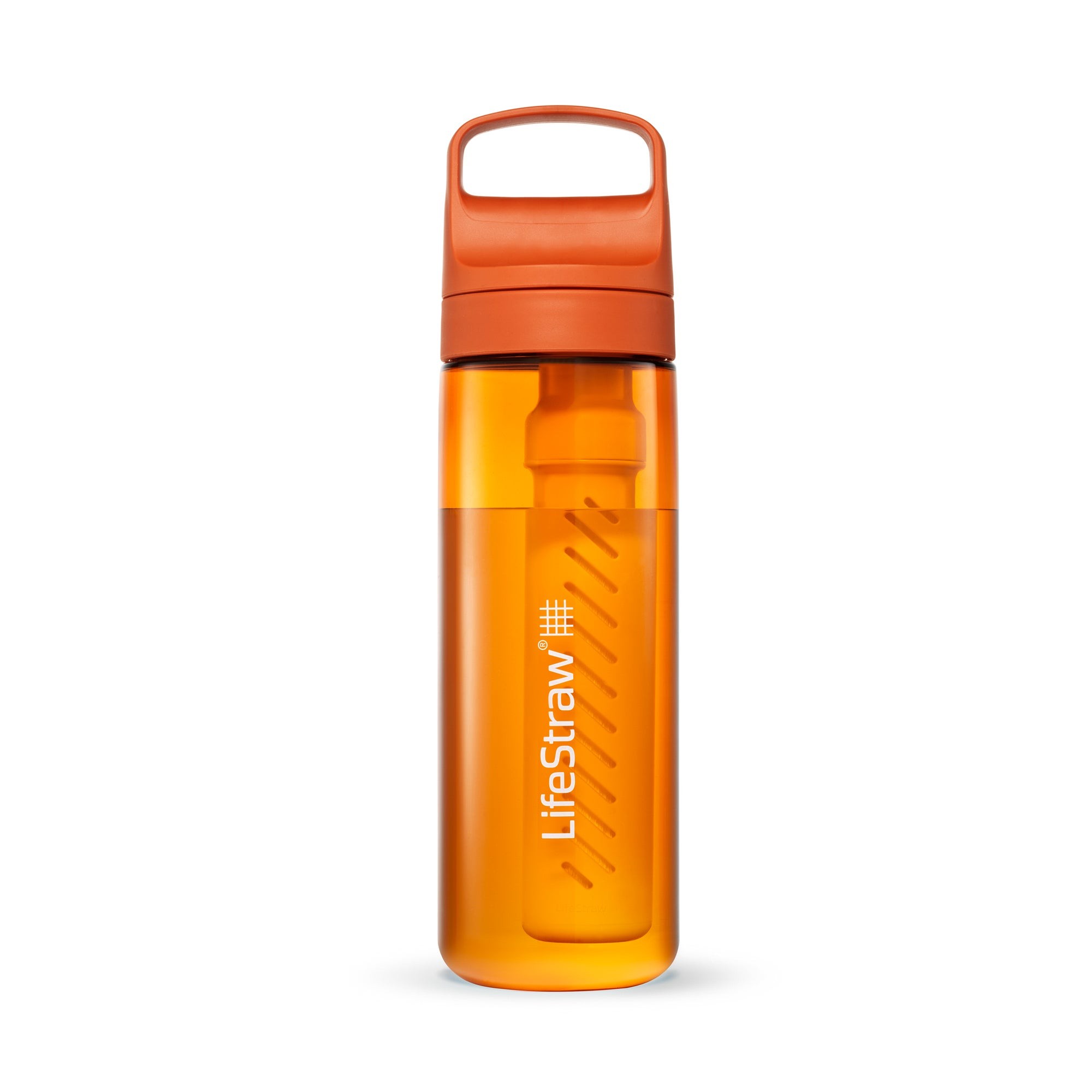Lifestraw Go 22oz Filtered Water Bottle Kyoto Orange