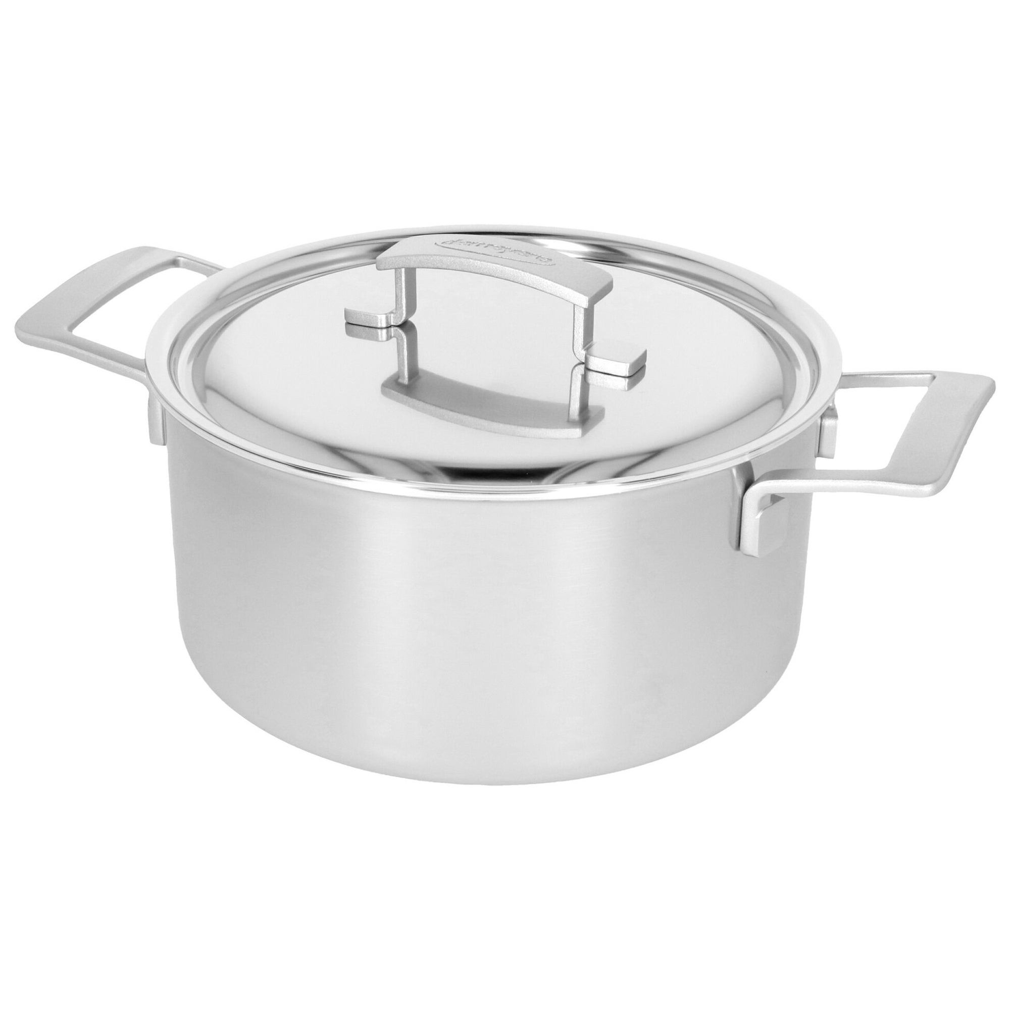 Industry 5-Ply 5.5qt Stainless Steel Dutch Oven w/ Lid