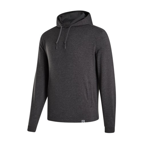 FootJoy Lightweight Hoodie Heather Charcoal, Size Medium Medium, Heather Charcoal