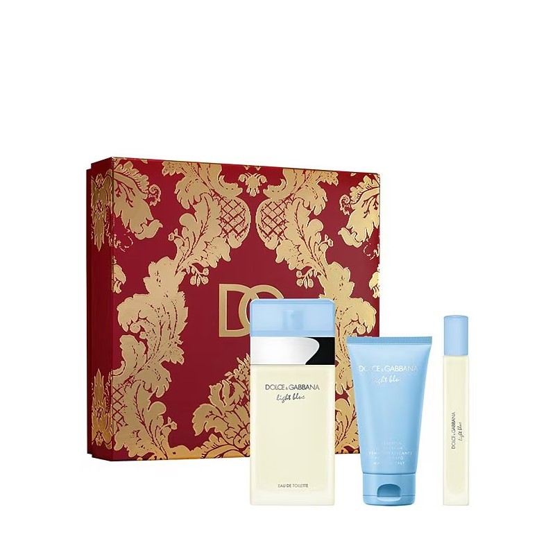 DOLCE & GABBANA Light Blue (W) 3PC Gift Set