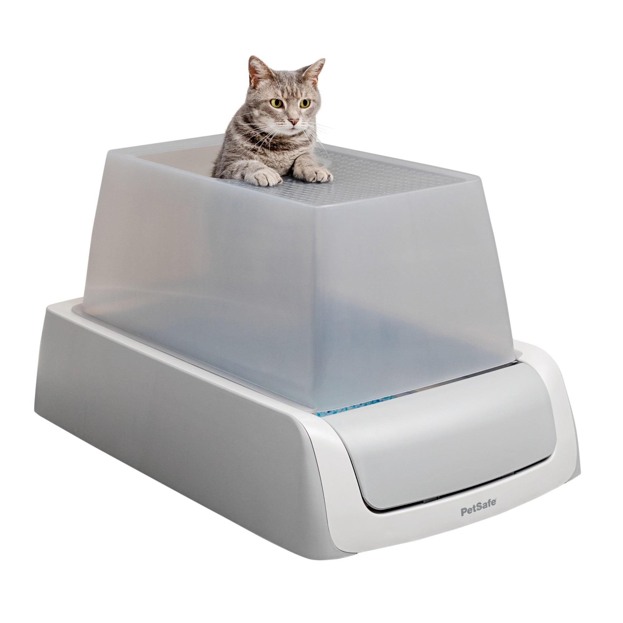 ScoopFree Crystal Pro Self-Cleaning Litter Box - Top Entry