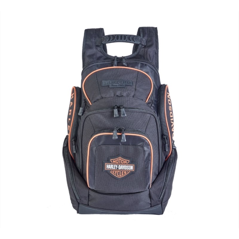 Legend Backpack - (Black/Orange)