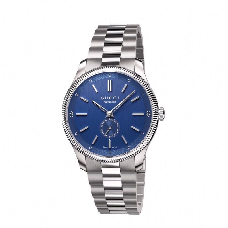 Gucci G-Timeless Blue Dial Stainless Steel Watch 40mm - YA126389