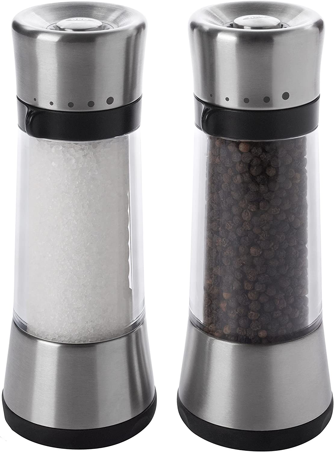 Sleek Salt & Pepper Grinder Set