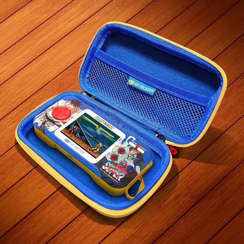 Super Street Fighter II Pocket Player Pro with Case