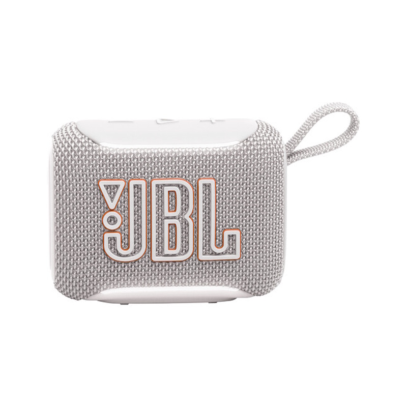 White Go5 Portable Bluetooth Speaker