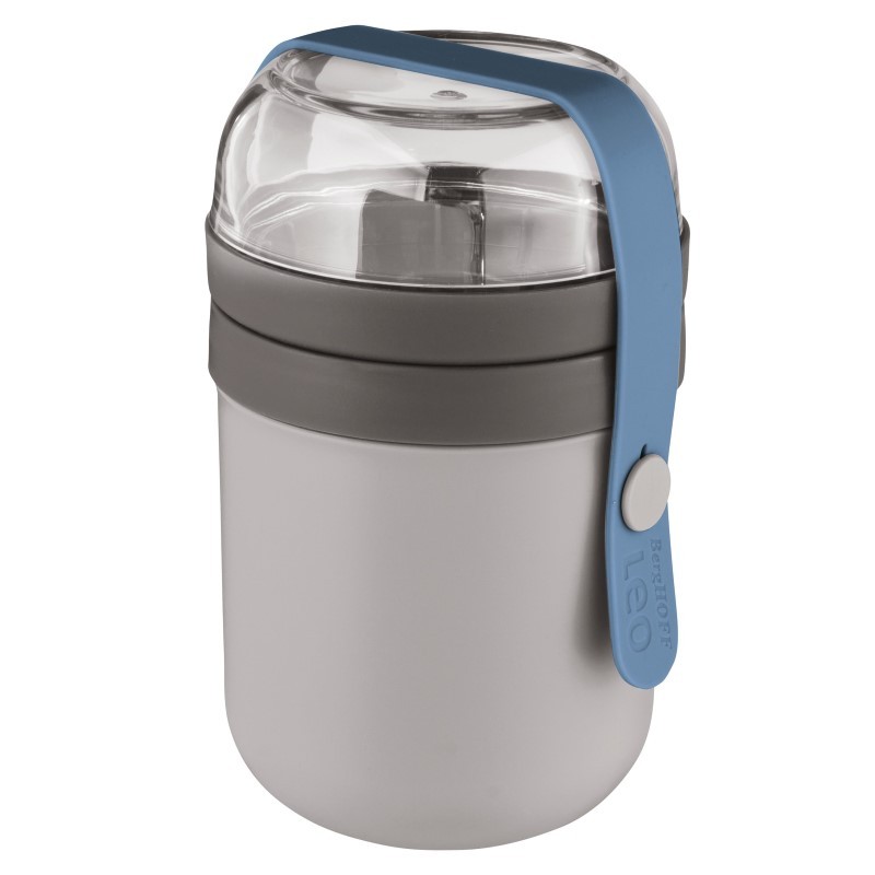 Leo Dual Lunch Pot, Gray Leo Dual Lunch Pot, Gray