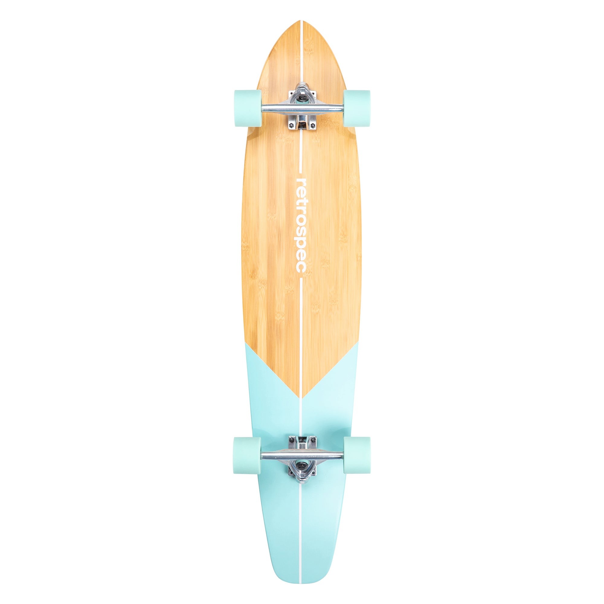 Zed 44" Longboard Aqua Fishtail