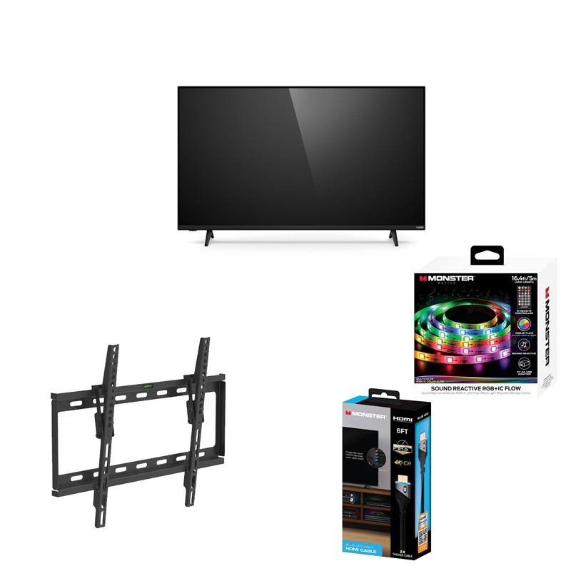 50 Inch Class 4K UHD LED HDR Smart TV Kit