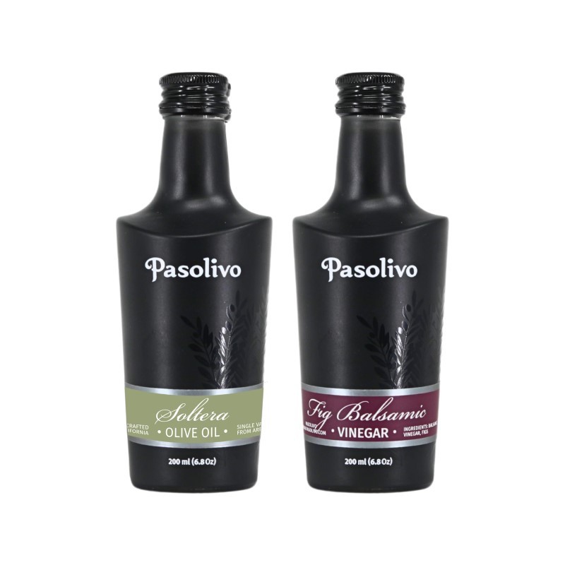 Pasolivo  Soltera Extra Virgin Olive Oil & Fig Balsamic 200mL Pasolivo  Soltera Extra Virgin Olive Oil & Fig Balsamic 200mL
