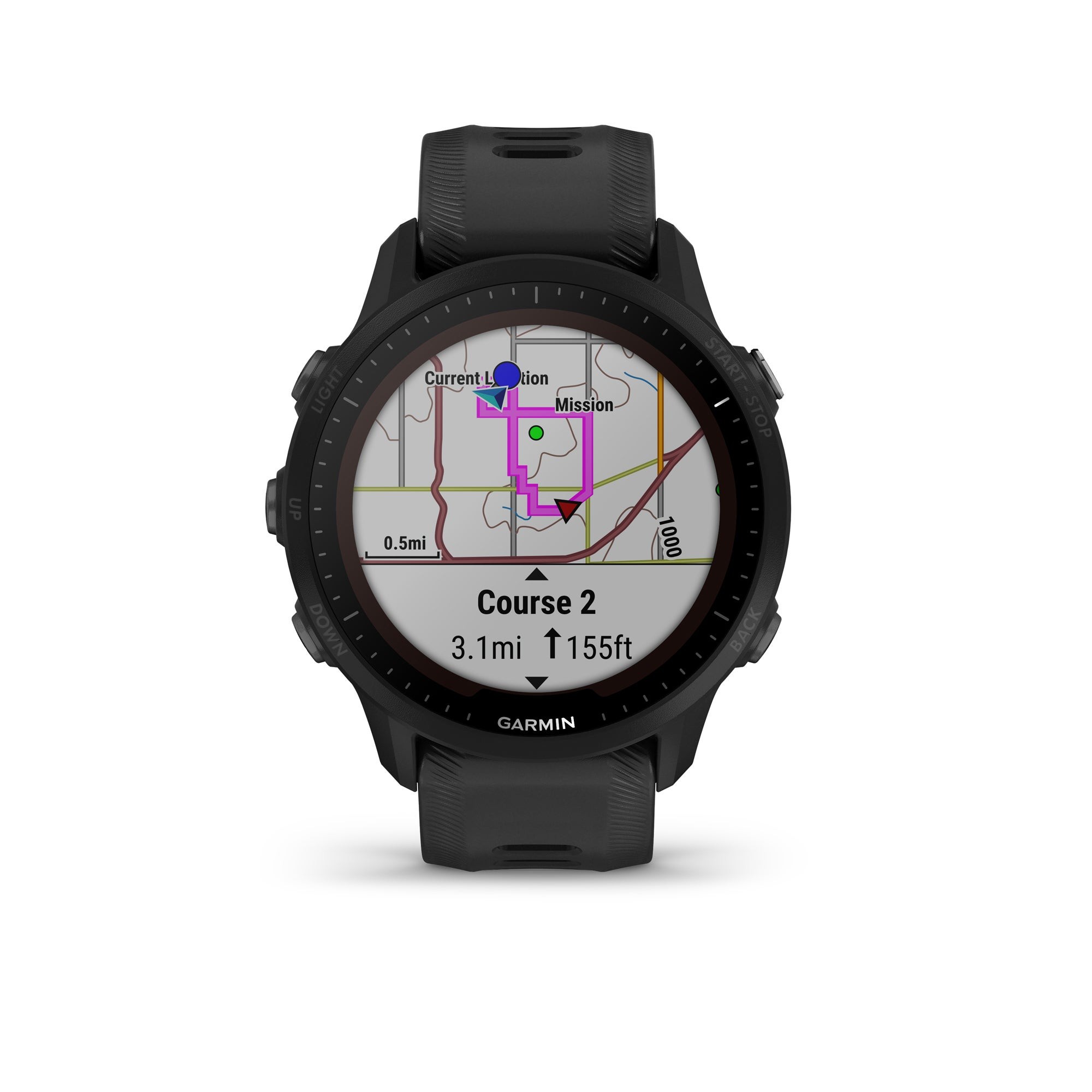 Forerunner 955 Solar Running GPS Smartwatch Black