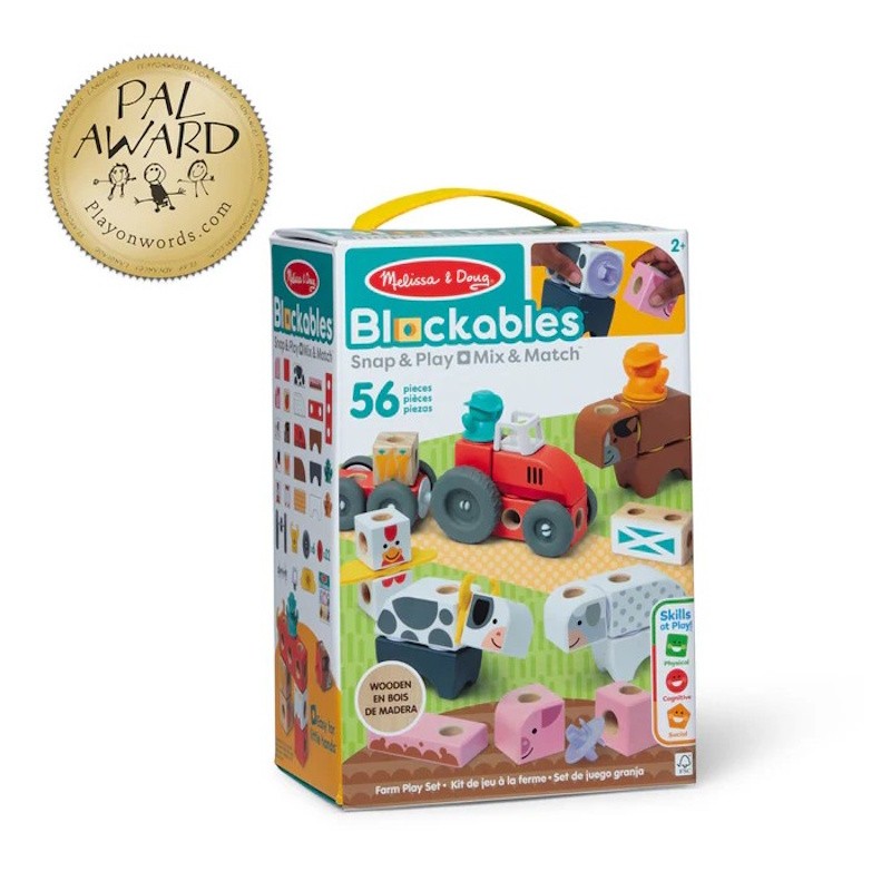Blockables Farm Play Set