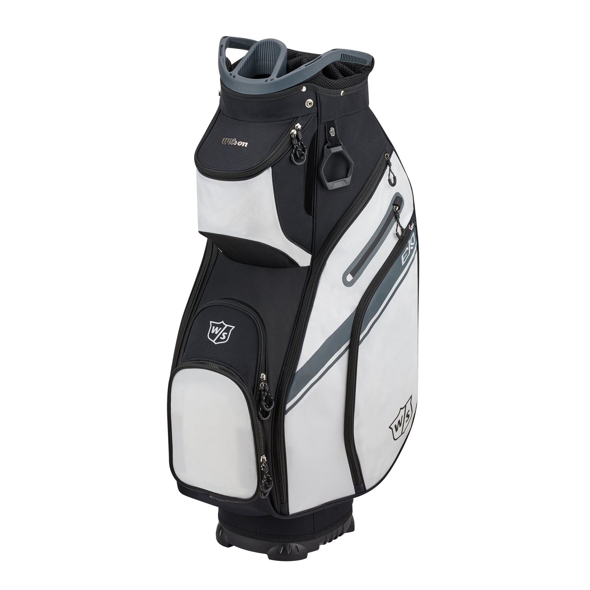 Wilson Staff EXO II Cart Bag Black/White/Gray