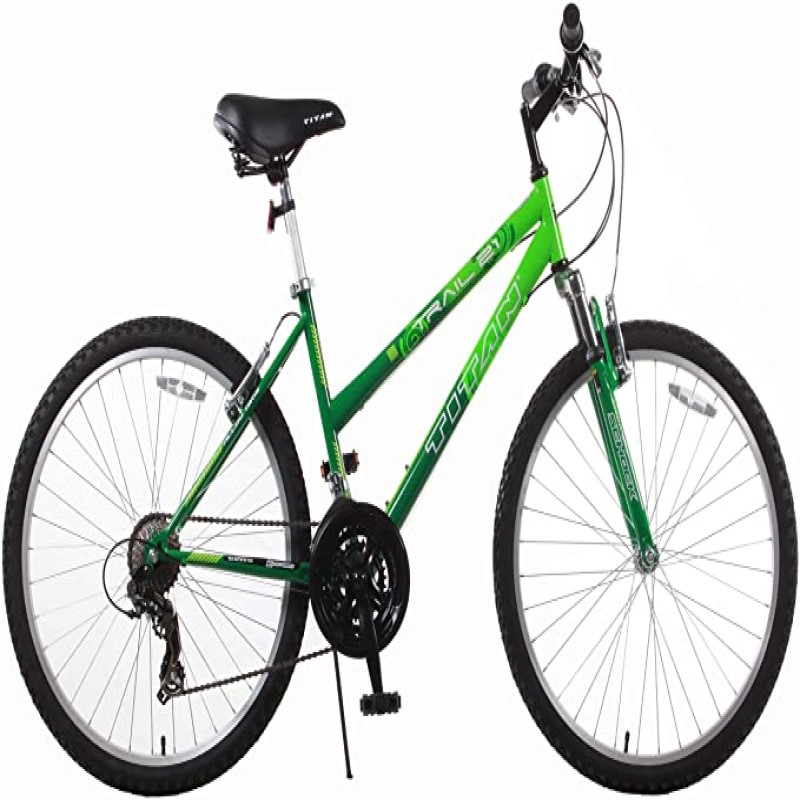 Ladies Trail 2.0 21 Speed with Front Shock - (Green)