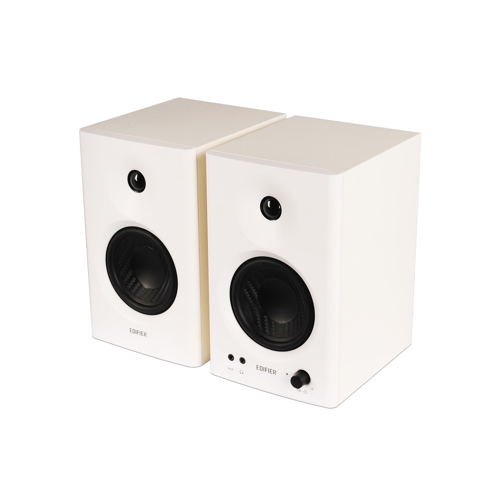 MR4 Powered Studio Monitor 2.0 Speakers - Set of 2 White