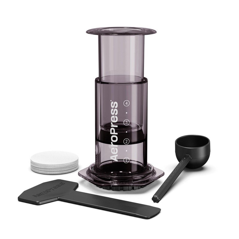 Clear Coffee Press- Black