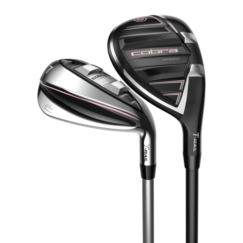 Cobra Women's T-Rail 3 Hybrid Iron Set