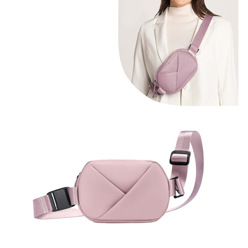 Origami Belt and Sling Bag - Hopeful Pink Origami Belt and Sling Bag - Hopeful Pink
