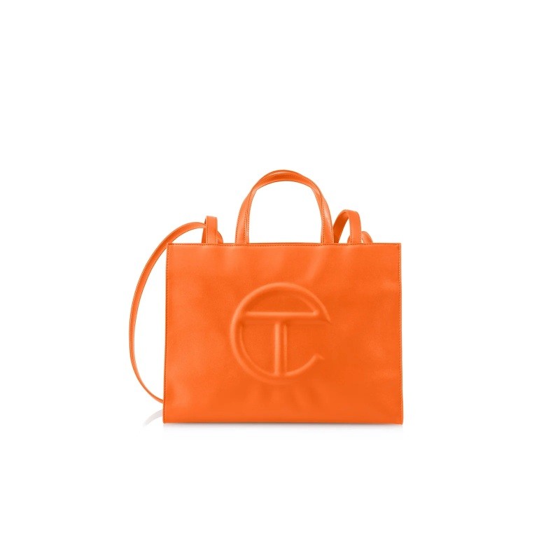 Medium Shopping Bag - Orange