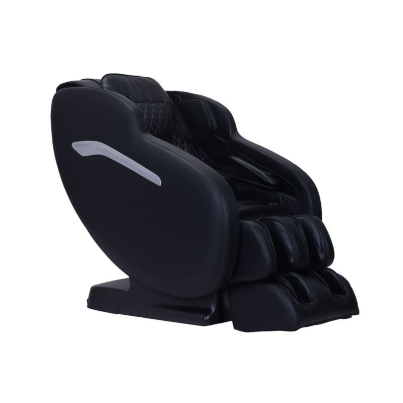 L Track Aura Massage Chair - Black