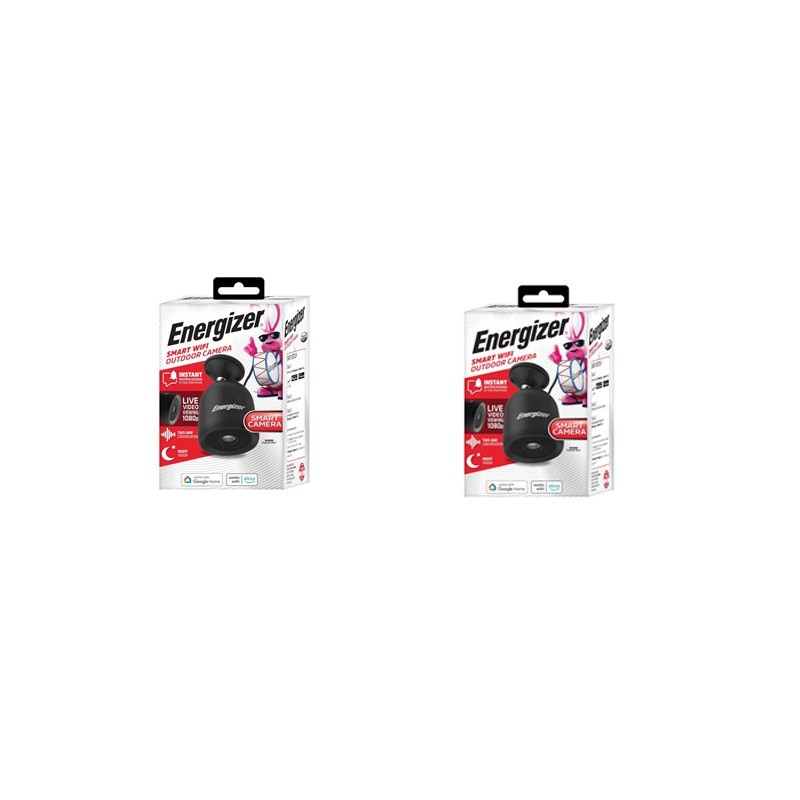 Smart 1080p Outdoor Camera Set of 2 - (Black)
