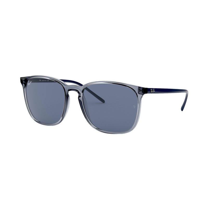 RB4387 Sunglasses - (Blue Frame with Blue Classic Lens)