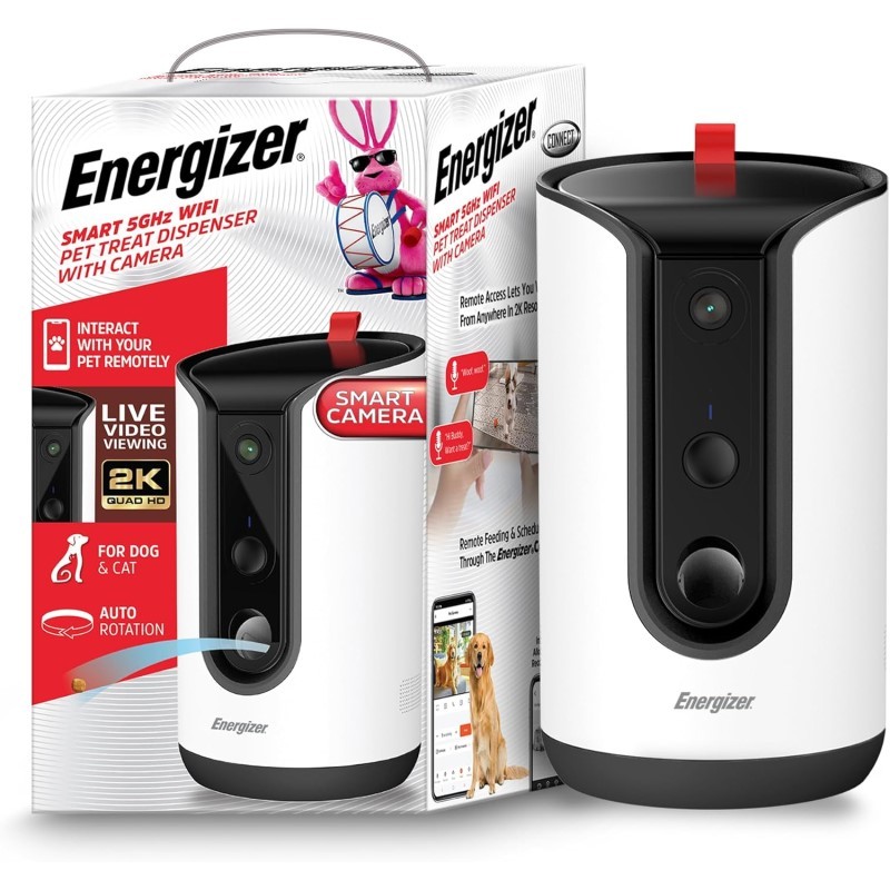 5GHz Pet Treat Dispenser with Camera