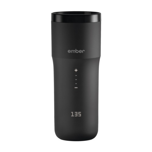 Ember 12 oz Temp Control Smart Travel Mug 2+, Black