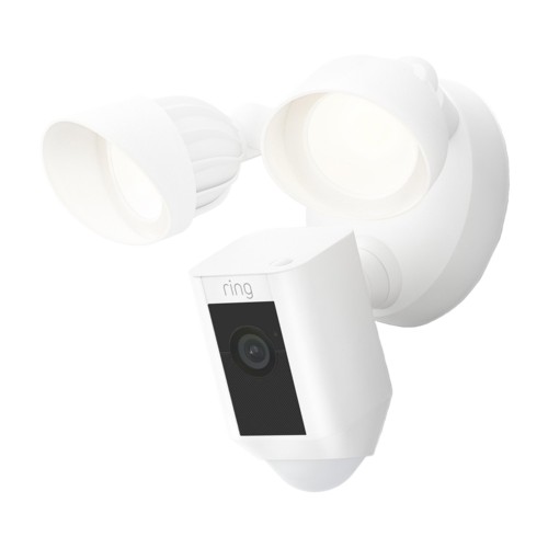 Ring Floodlight Cam Wired Plus - White