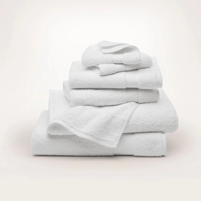 Bundle 5 - Plush Bath Towel Set- (White)