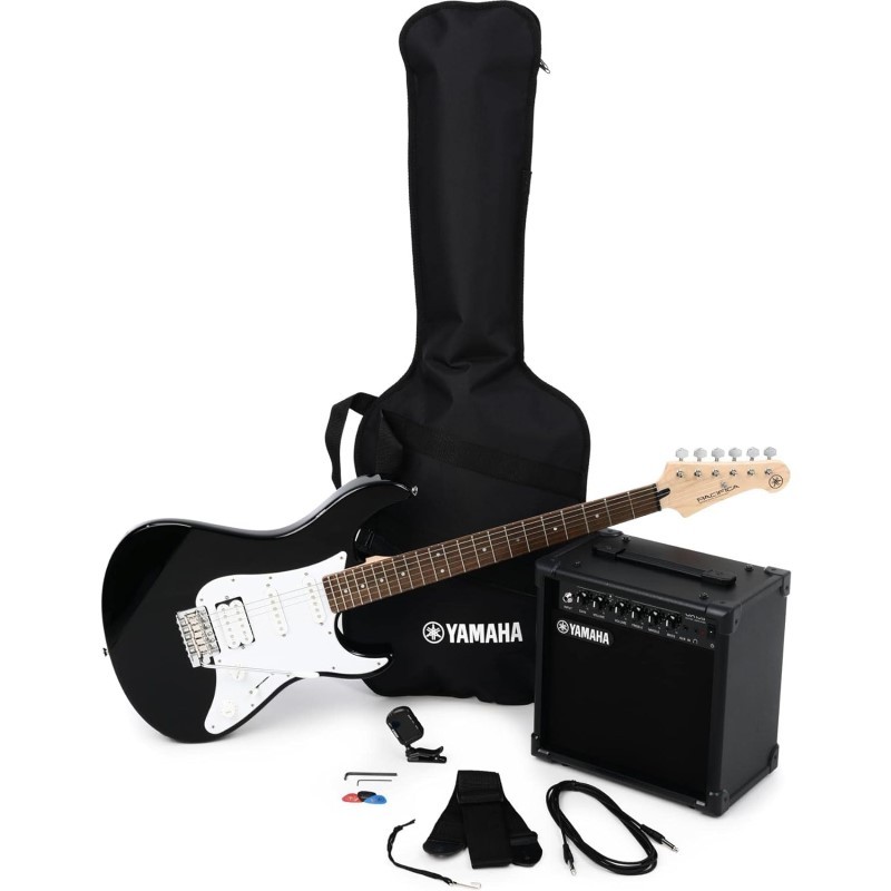 GigMaker Electric Guitar Package - (Black)