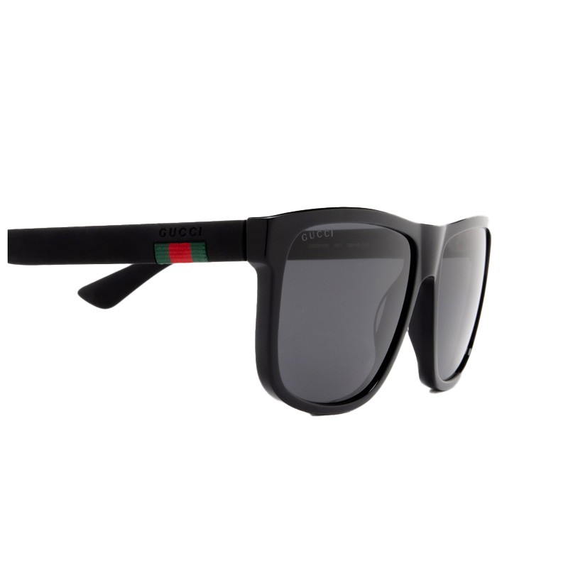 Mens Square Frame Sunglasses - (Black)