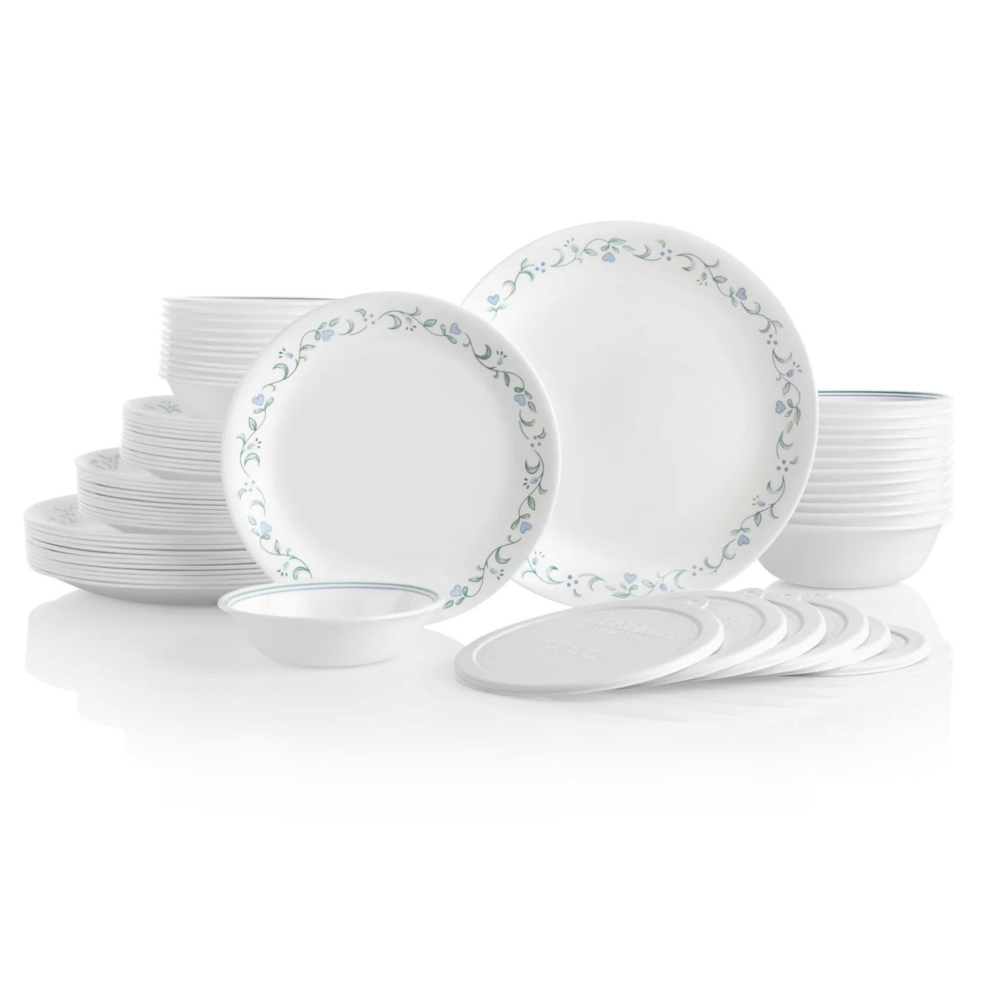 Country Cottage 66pc Dinnerware Set