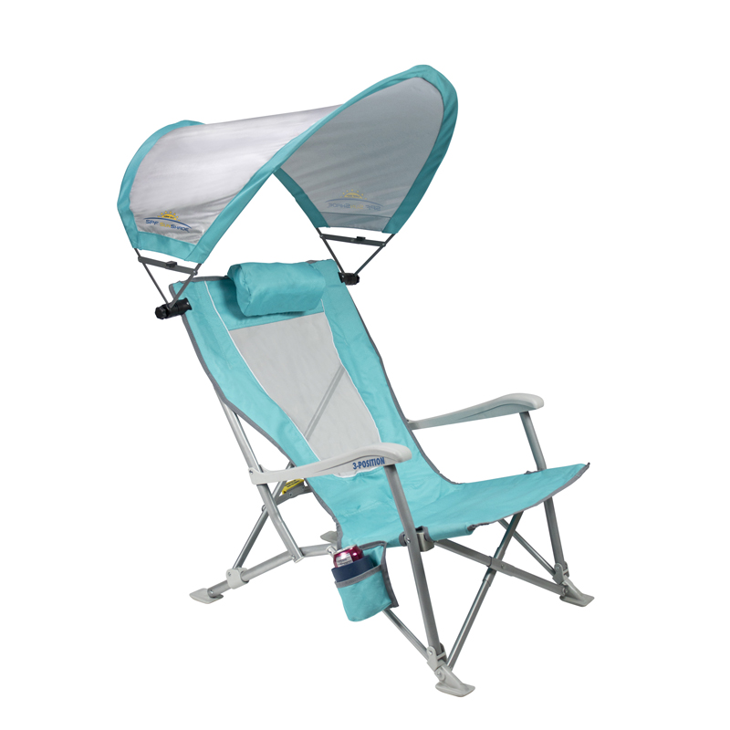 Portable Sunshade Recliner - (Seafoam Green)