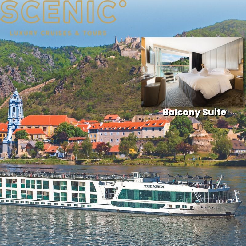 7 Night European River CruiseBalcony Suite