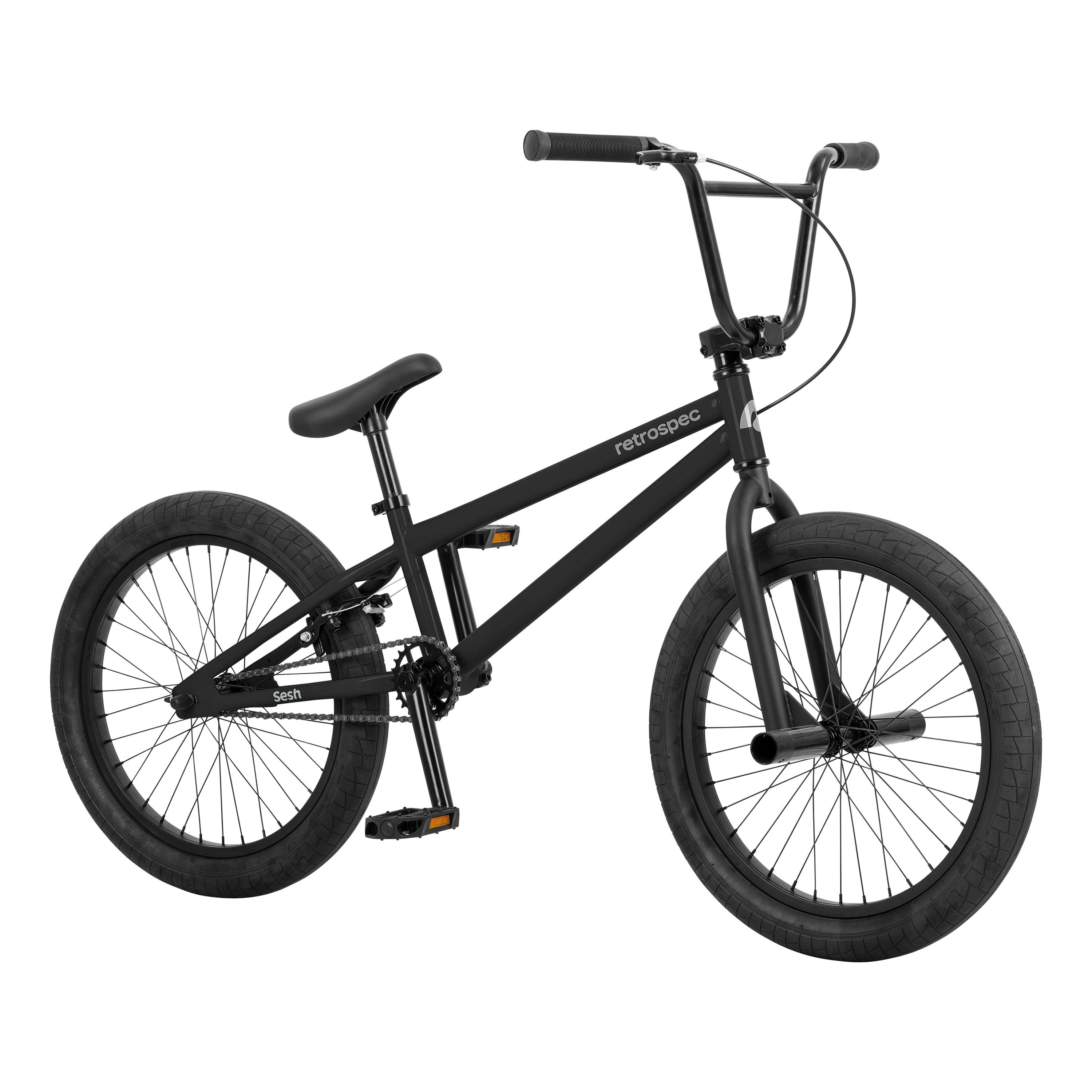 Sesh 20" Youth BMX Bike - 6-11 Years Matte Black