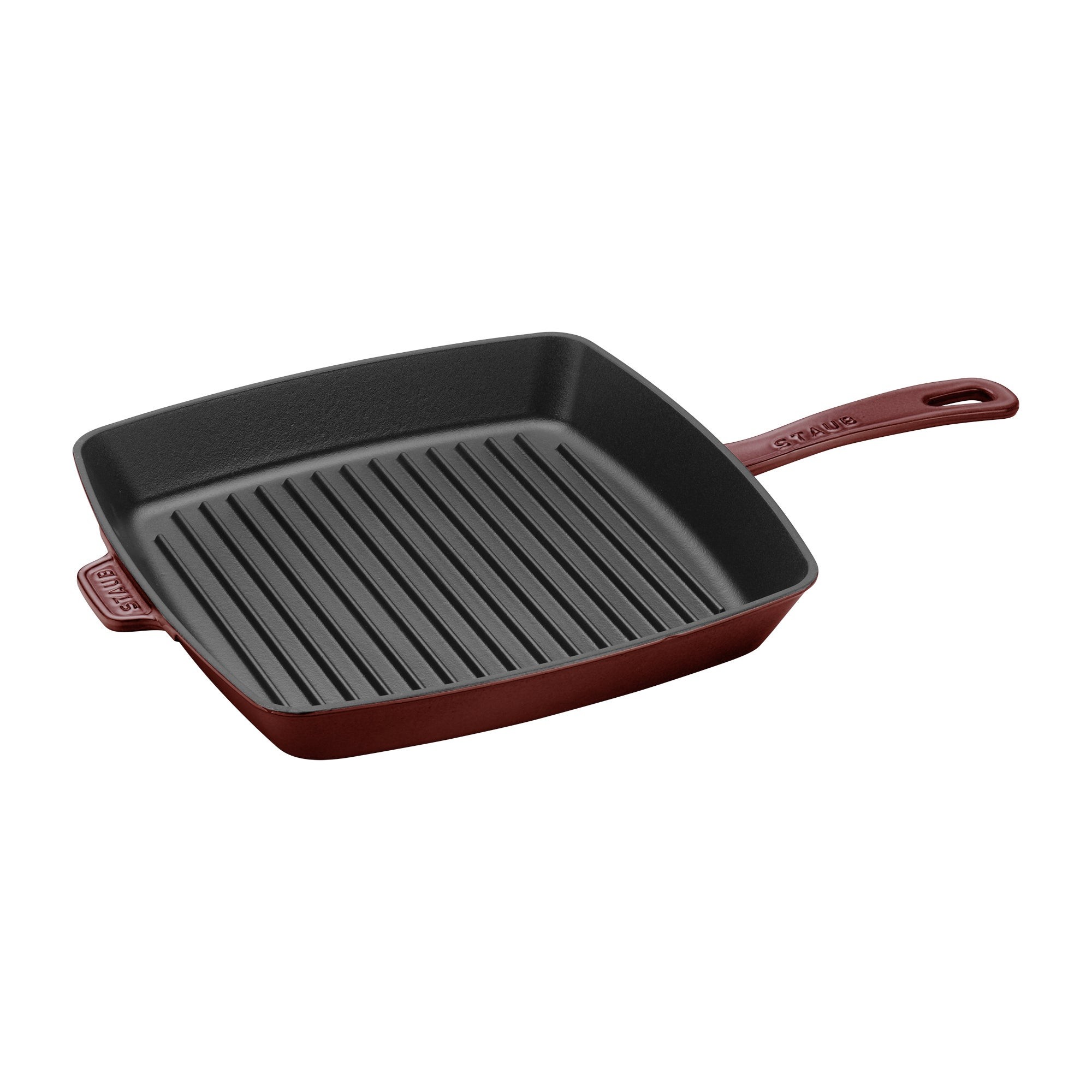 12" Cast Iron Square Grill Pan Grenadine