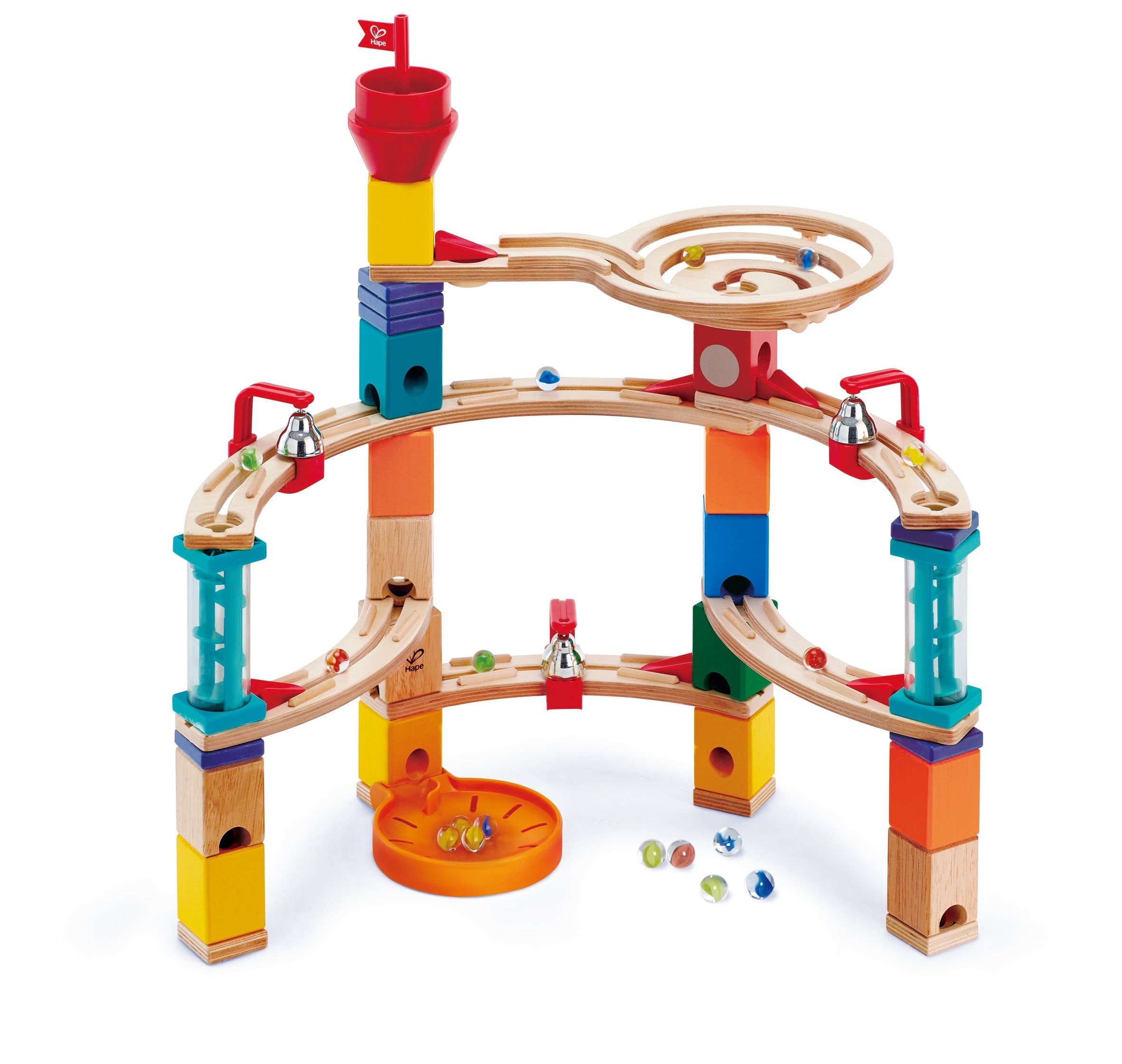 Quadrilla Castle Escape Wooden Marble Run Set Ages 4+ Years