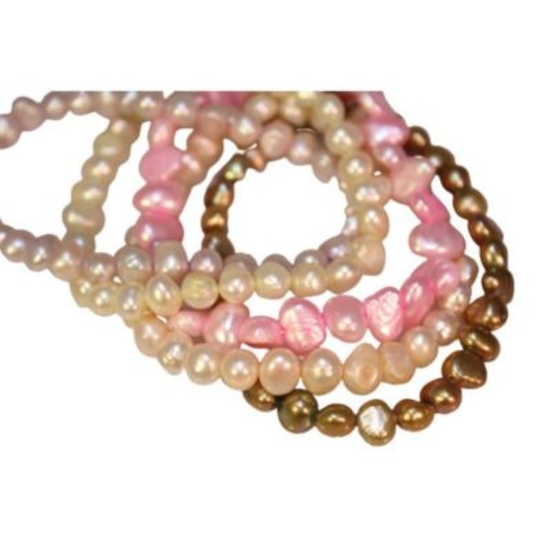 Limited Edition 5 Separate Pearl Bracelet Collection