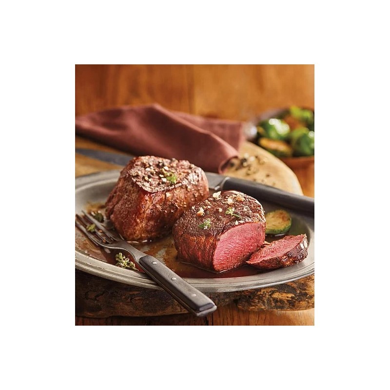 Stock Yards® Filet Mignon - Complete-Trim Filet Mignon - Four 8-Ounce USDA Choice