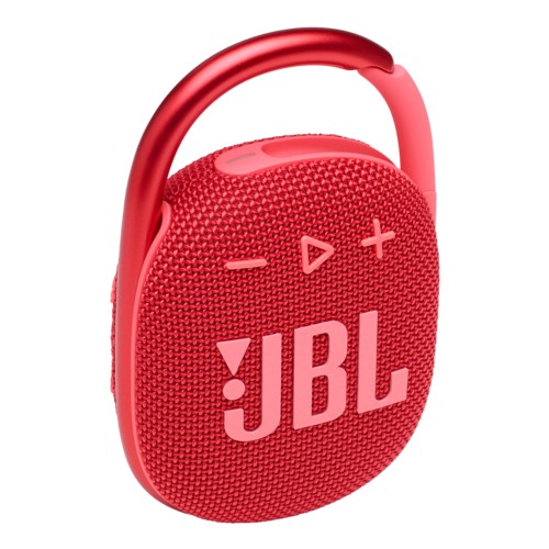 JBL Clip 4 Portable Bluetooth Speaker - Red