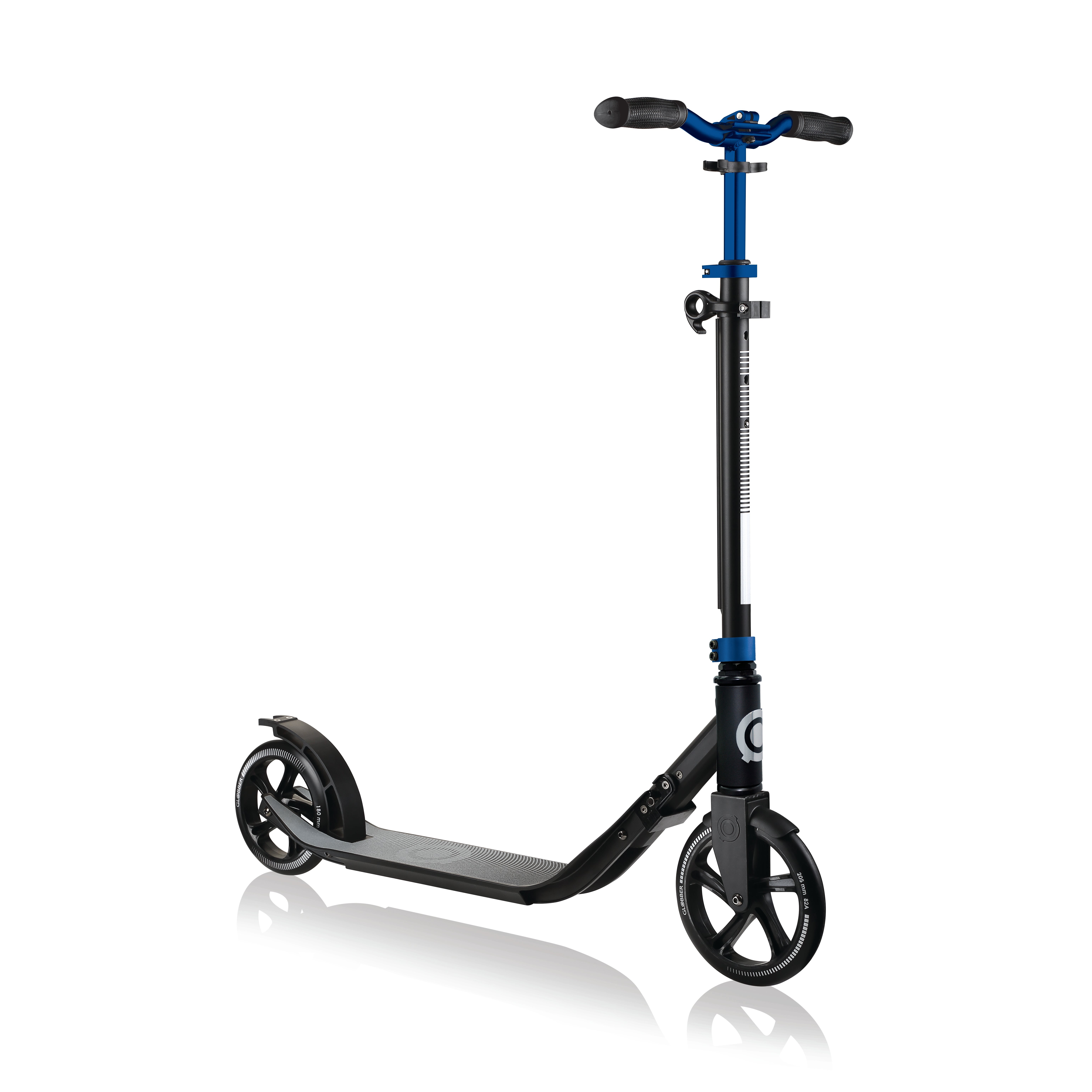 One NL 205-180 Duo Height Adjustable Scooter for Adults Cobalt Blue