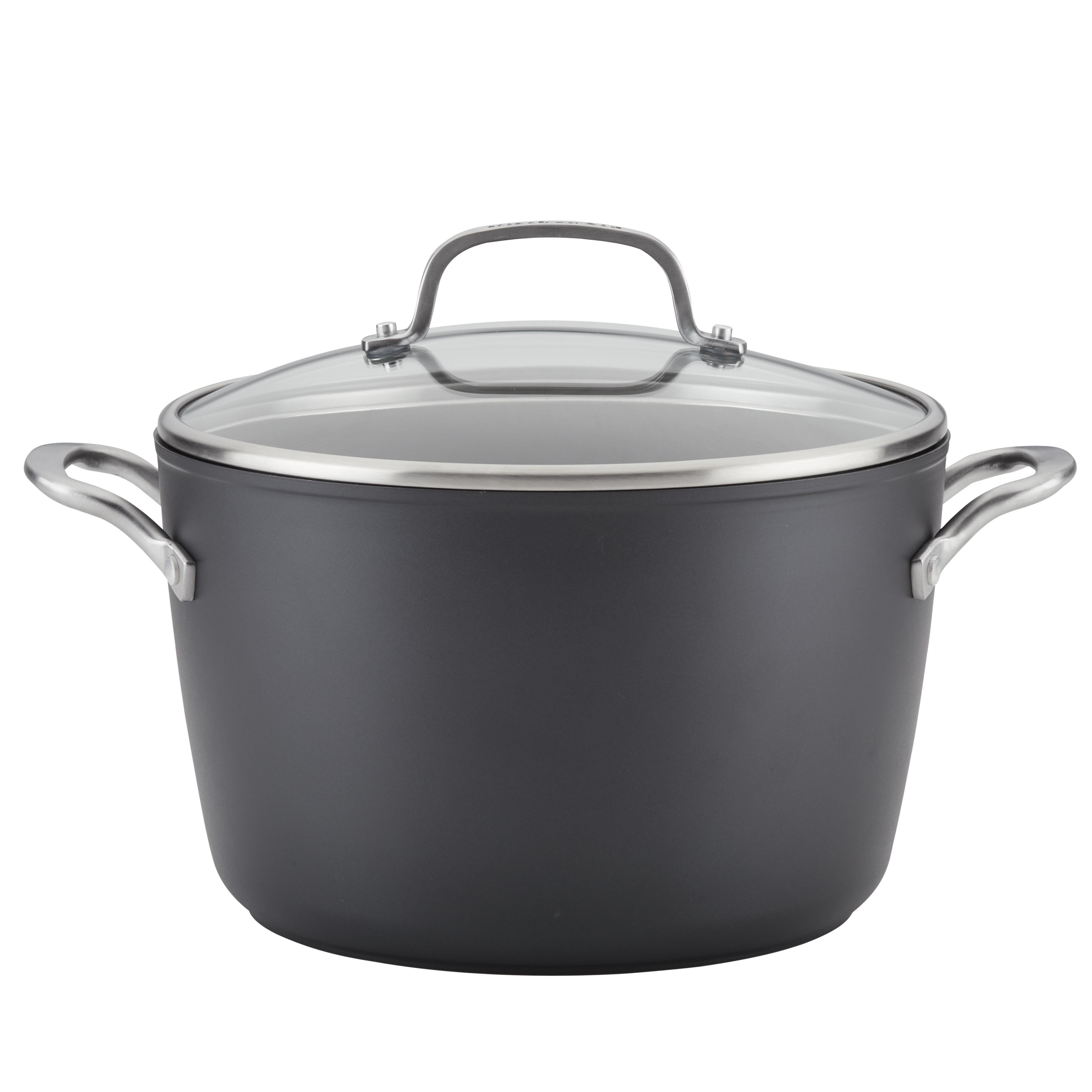 8qt Hard-Anodized Induction Stockpot w/ Lid