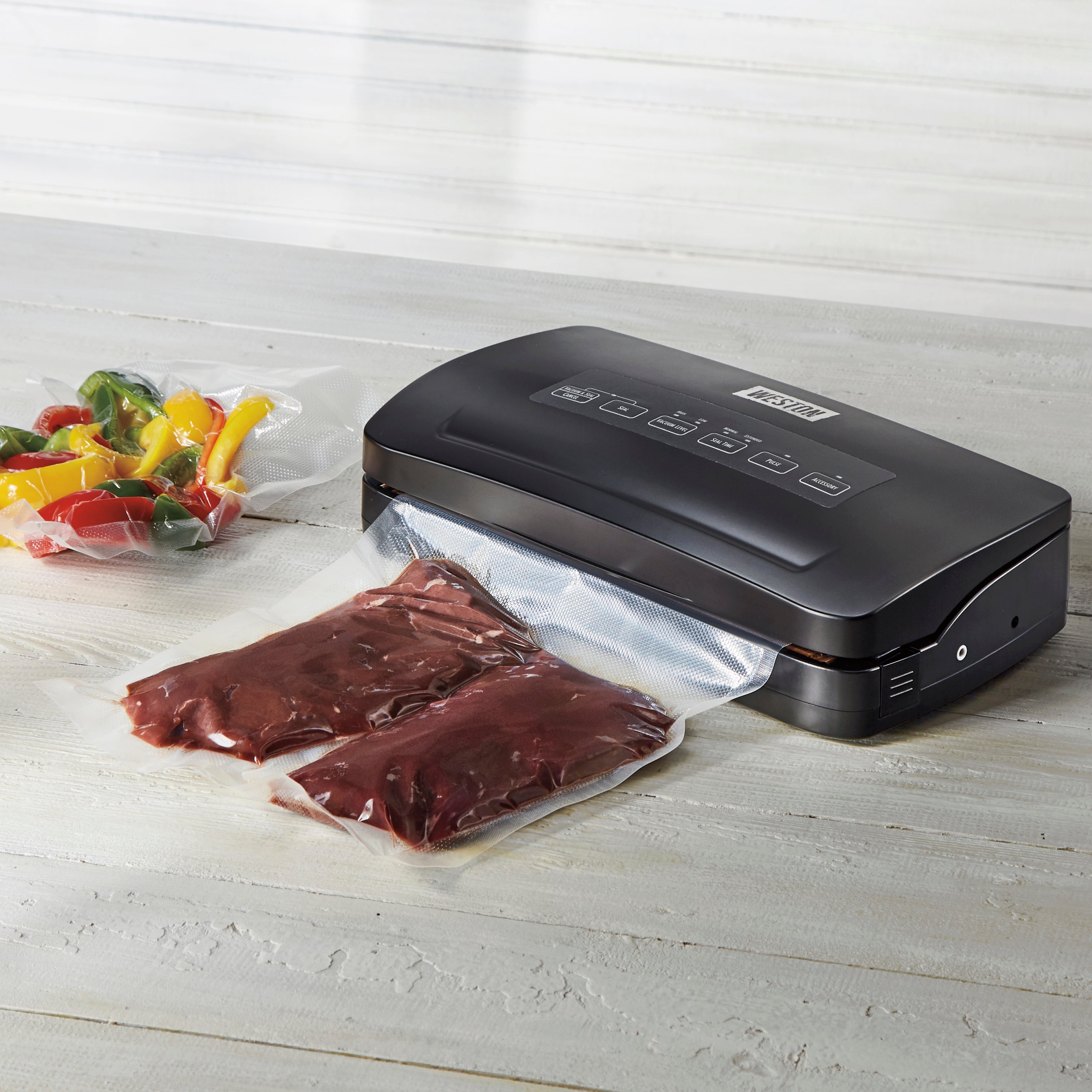 Vacuum Sealer w/ Roll Cutter & Storage