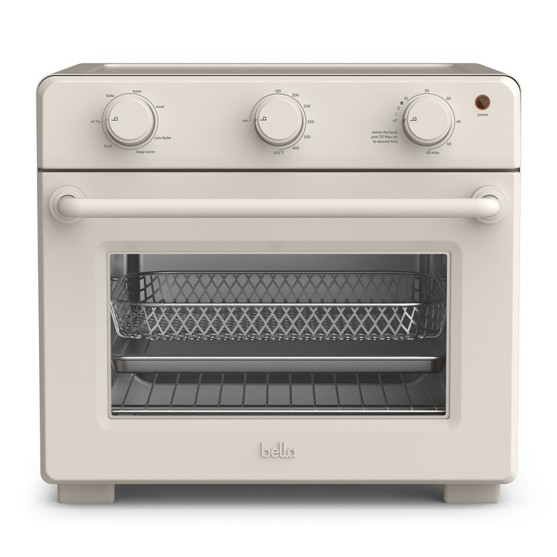 6 Slice Toaster Oven With Air Fryer - (Oatmilk)